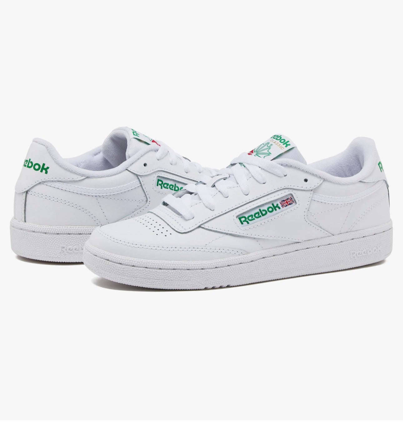 REEBOK CLUB C85 BLANCO VERDE