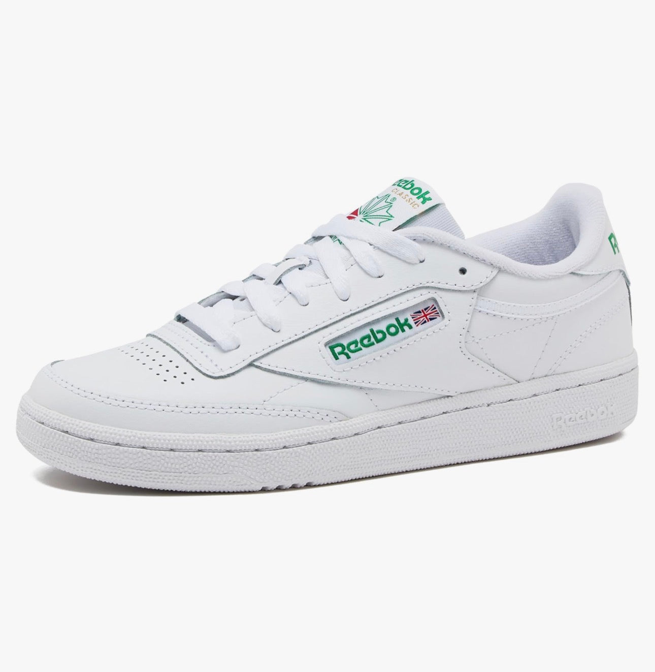 REEBOK CLUB C85 BLANCO VERDE