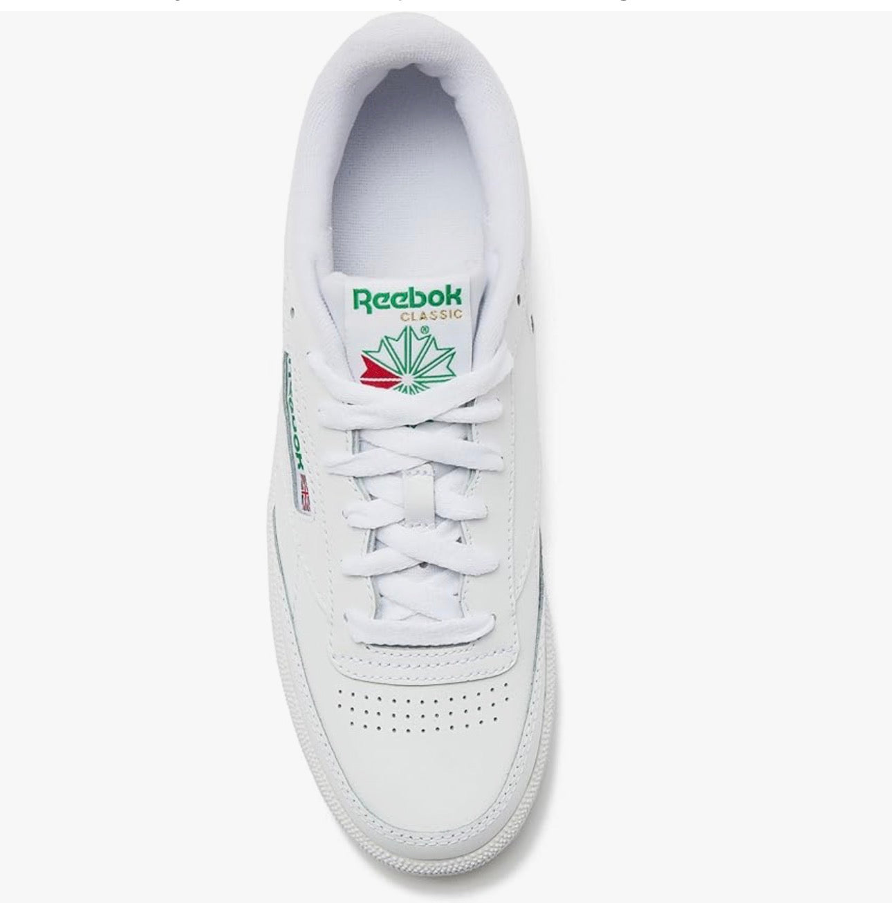 REEBOK CLUB C85 BLANCO VERDE