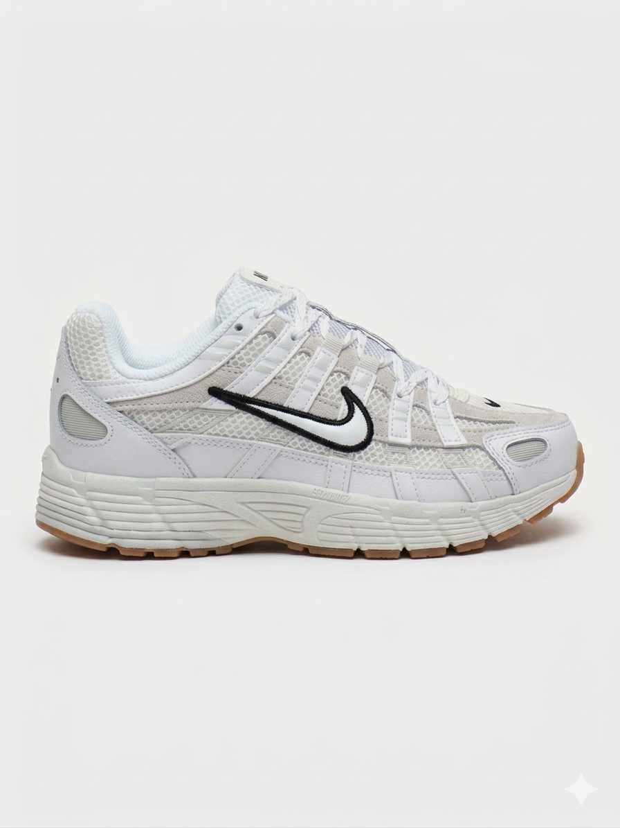 NIKE P6000 BLANCO GRIS CLARO