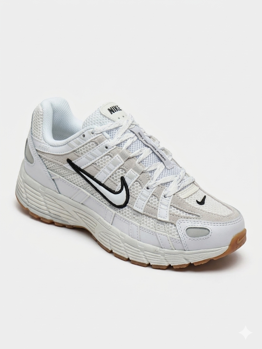 NIKE P6000 BLANCO GRIS CLARO