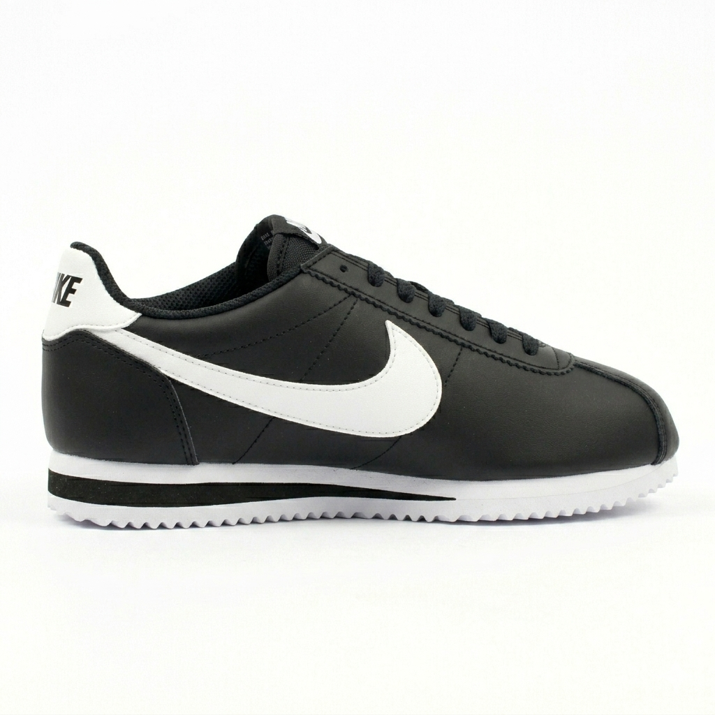 NIKE CORTEZ NEGRO BLANCO