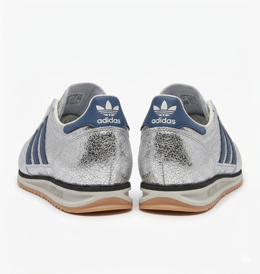 ADIDAS SL72 PLATEADO AZUL