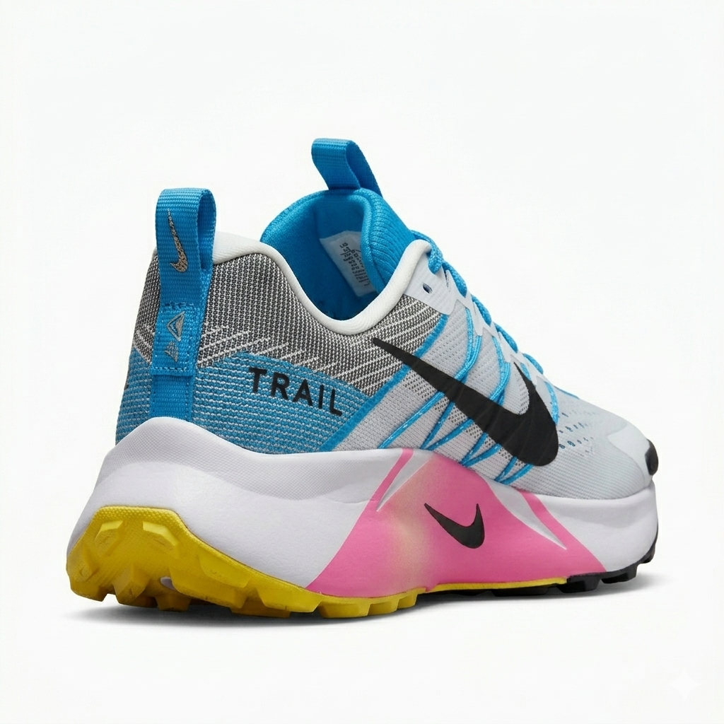 NIKE PEGASUS TRAIL BLANCO AZUL ROSADO