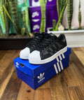ADIDAS SUPER STAR NEGRO - GRIS
